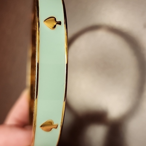 kate spade Jewelry - Kate Spade Turquoise Green & Gold Bracelet Jewelry
